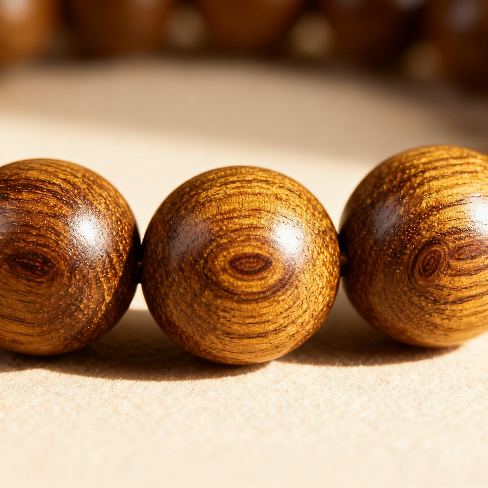 Meaningful Gift Agarwood Blessing Bracelet - Wishes for Peace, Health & Good Fortune - Zen Gift of Protection